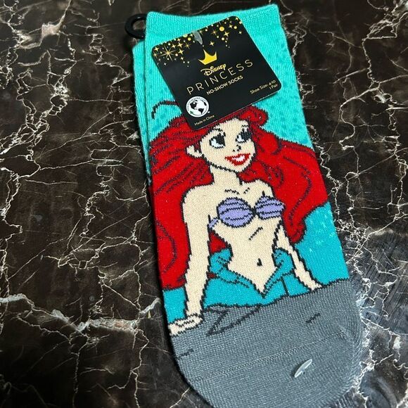 Disney Other - Disney Princess Adult Low Cut Socks /Womens Size 4-10. New